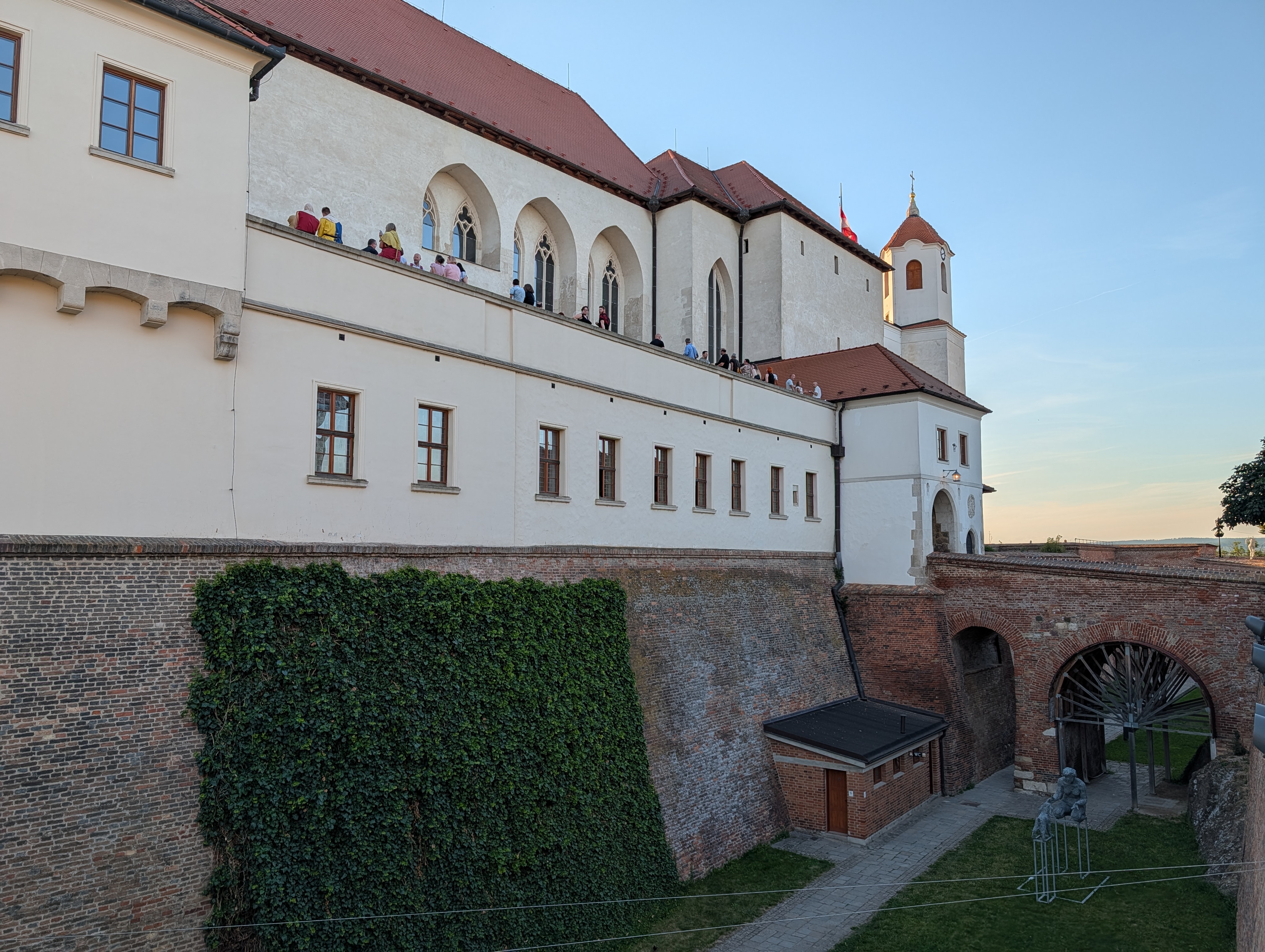 Špilberk Castle above the city