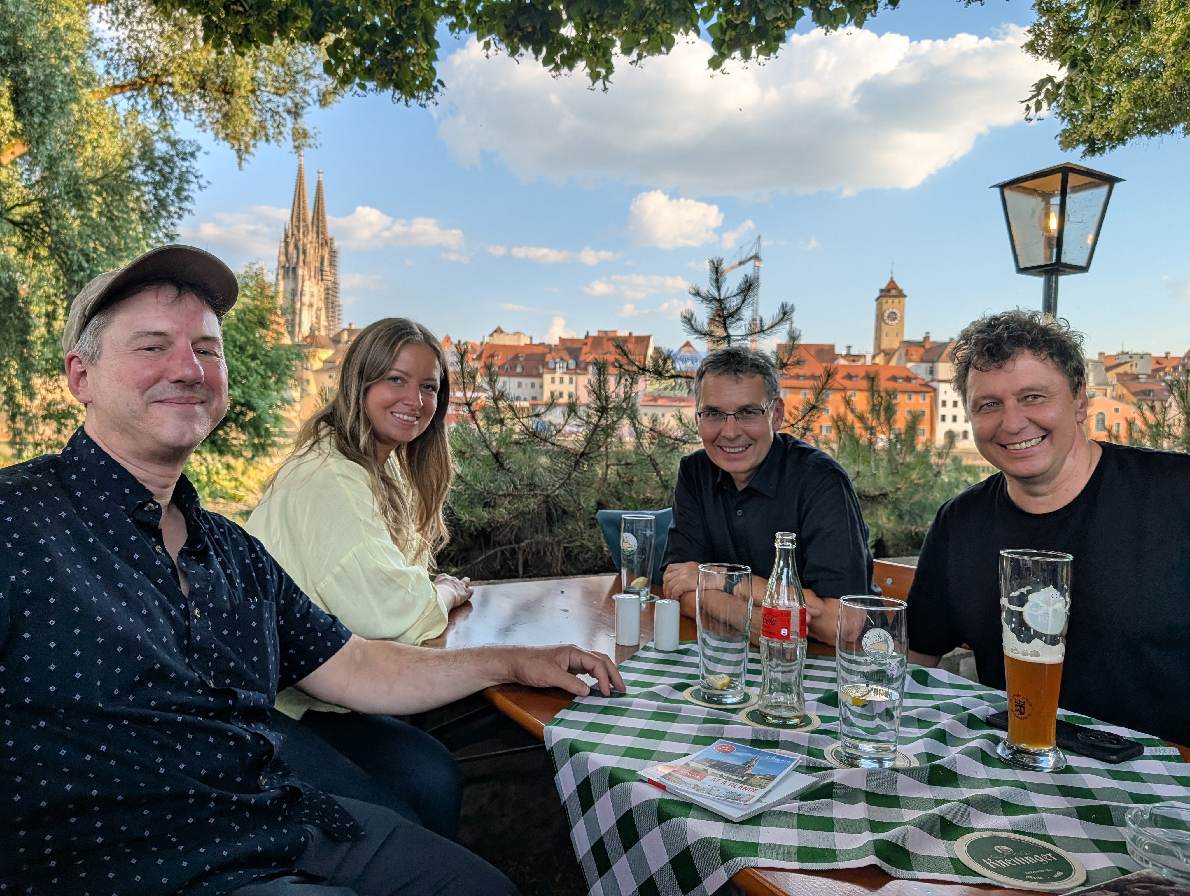 Dinner by the Danube