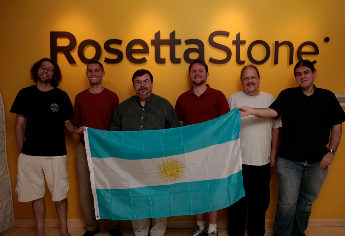 Members of the Rosetta Stone infrastructure team